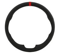 Steering Wheel Covers For Benz E-Class W211 E230 E350 E280 CLS-Class CLS 350 500 G AMG SL CLK Suede Car Steering Wheel Cover(Black)