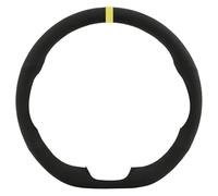 Steering Wheel Covers For Benz E-Class W211 E230 E350 E280 CLS-Class CLS 350 500 G AMG SL CLK Suede Car Steering Wheel Cover(Yellow)