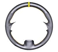 Steering Wheel Covers For For Cayenne For Macan For Panamera For 911 For 996 For 997 For 959 Custom Carbon Fiber Car Steering Wheel Cover Car Steering Wheel Cover(Carbon Yellow thread)