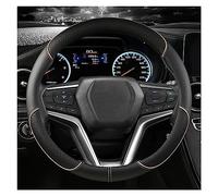 Steering Wheel Covers For Isuzu For D-MAX 2013-2018 For Mu-X 2013-2018 For D-Max For MU-X III 2020- 2023 Car Steering Wheel Cover PU Leather Auto Accessories Car Steering Wheel Cover ( Size : E )