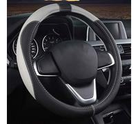 Steering Wheel Covers for Jeep Wrangler (1998 1999 2000 2001 2002 2003 2004 2005 2006 2007 2008 2009 2010 2011 2012 ), Steering Wheel Cover Anti-Slip Heat Resistant Protective Car Interior Accessories