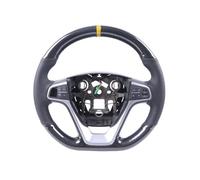 Steering Wheel Covers For Lada For Granta 2018-2019 For Priora 2 2013-2018 For Kalina 2 Car Steering Wheel Cover Carbon Car Steering Wheel Cover(A Carbon Yellow)