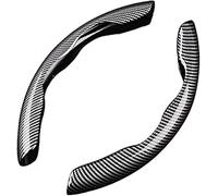 Steering Wheel Covers for Mini Clubman/John Cooper Works F54 F55 F56 F57 F60 4Doors, Car Accessories, Carbon Fiber Car Steering Wheel Cover