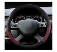 Steering Wheel Covers For Octavia A5 A7 RS For 2 3 For Combi Auto Interior Accessories Car Steering Wheel Covers Protective(Wine red)