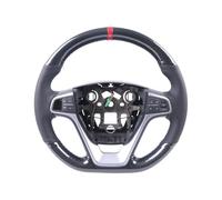 Steering Wheel Covers For Toyota For RAV4 AX50 For Corolla G12 For Axio For Altis For Camry Xv70 For Avalon 2019-2021 Car Steering Wheel Cover Car Steering Wheel Cover(A Carbon Red thread)