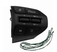 Steering Wheel Cruise Control Switch Multifunction Steering Wheel Combination Control Switch/Fit For KIA K2 RIO 2018 2019 2020 X(Model B-Cable)