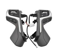 Steering Wheel Cruise Control Switch Multifunction Steering Wheel Control Switch/Fit For Toyota Land Cruiser Prado GDJ150,GRJ150,KDJ150,LJ150,TRJ15 17-20(Grey Switch)