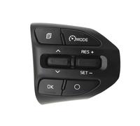 Steering Wheel Cruise Control Switch Steering Wheel Buttons RH Remote Cruise Control Volume Bluetooth Switch 96720G6010 / Fit For Kia RIO 2018-2021 X-LINE K2 4(B)