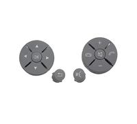 Steering Wheel Cruise Switch For Benz C E For GLK Class W204 W207 W212 C180 C260 Driver's Button Controller The Multifunctional Steering Wheel Buttons Control(Grey Set)