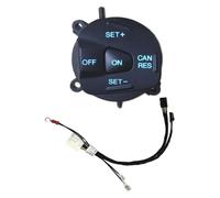 Steering Wheel Cruise Switch For Fiesta MK7 MK8 ST For Ecosport 2013 Multifunction Cruise Control Switch Steering Wheel Frame Panel Cover(Button and cable)