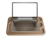 Steering Wheel Desk for Auto - 2 in 1 Tray Table, Vehicle | Seat Tray, Computer Holder, Drink Holder, Handle for Car Interiors, Practical Accessory for