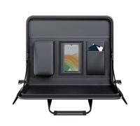 Steering Wheel Desk for Laptop,Steering Wheel Computer Holder - Folding Vehicle Phone Tablet Desk with Adjustable Angles for Rear Passenger Driver Working
