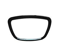 Steering Wheel Emblem Sticker for Q3 2003 2004 2005-2016, Car Badges Car Interior Steering Logo Decor Trim Accessories Steering Wheel Decals Cover,Black
