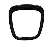 Steering Wheel Emblem Sticker for Q5 2010 2011 2012, Car Badges Car Interior Steering Logo Decor Trim Accessories Steering Wheel Decals Cover,Black