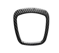 Steering Wheel Emblem Sticker for Q5 2010 2011 2012, Car Badges Car Interior Steering Logo Decor Trim Accessories Steering Wheel Decals Cover,Carbon fiber