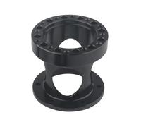 Steering Wheel Extension - Professional Premium 2/3/4 Inch Aluminum Spacer for Car Adapter Hub Spacer Kit Machined Black Anodized Bolt-On Compatible with Aftermarket Quick Release Racing Drift Per