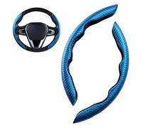 Steering Wheel For A1 For Sportback S A2 A3 8P 8V 1995-2024 Segmented Grip Breathable ComFortable Protector Auto Steering Wheel Cover(B-Blue)