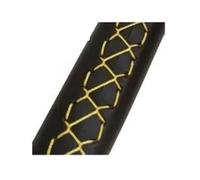 Steering Wheel For BMW 5 6 7 Series F10 F07 F06 F12 F13 F01 F02 Auto Braid On The Car Braiding Covers Steering Wheel Protector(Yellow Thread)