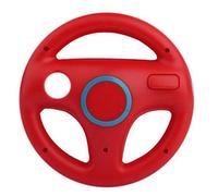 Steering Wheel For Nintendo Wii Remote Controller Racing Games - Red