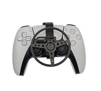 Steering Wheel for PS5/PS5 Pro/Slim, Game Controller Mini Racing Steering Wheel, 3D Printed DIY Auxiliary Replacement Accessories