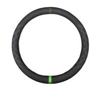 Steering Wheel Grip Suede Steering Wheel Cover Slim Non-Slip D-Shape Round Breathable Sweat Absorbing Flip Fur Handlebar Four Season Universal
