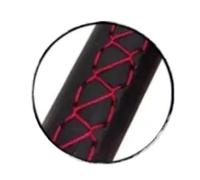 Steering Wheel Hand-sewn Car Braiding Cover For BMW M3 E90 E91 E92 E93 E87 E81 Accessories Steering Wheel Protector(Blue Thread)