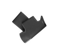 Steering Wheel Handle Cover For Mercedes For Benz E-Class W211 G-Class W463 2002 2003 2004 2005 2006 2007 Car Interior Steering Wheel Cover Leather Trim(Black-gray line)