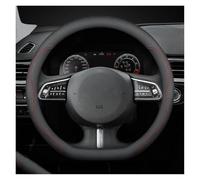 Steering Wheel Handle Cover For Subaru Brz Wrx Xv For Ascent For Forester For Outback For Impreza For Legacy For Crosstrek For Tribeca For Ascent Car Leather Ultrathin Steering Wheel Cover(O Red)