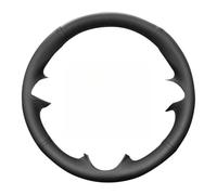 Steering Wheel Handle Cover Genuine Leather Car Steering Wheel Cover For Ford For Mondeo For Fusion 2013-2019 EDGE 2015-2019 Hand Stitched Carbon Fiber(2)