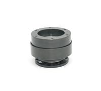 Steering Wheel Hub Adapter,Steering Wheel Quick Re 70mm 6 Hole Racing Simulator Game Steering Wheel Quick Release Hub Adapter Fit use for MOZA Simagic M10 A(Black)