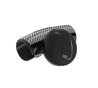 Steering Wheel Knob, Steering Wheel Spinner 360° Steering Wheel Knob Ball Car Steeringbooster Silicone Power Handle Booster Strengthener Auto Spinner(Black)
