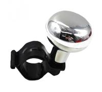 Steering Wheel Knob, Steering Wheel Spinner Heavy Duty Car Steering Wheel Spinner Handle Auto/tracktor Suicide Power Knob(Silver)