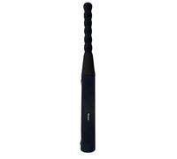 Steering Wheel Lock Baseball Bat - Anti-Theft Crook Lock- Premium Quality Alcantara Steering Lock with 2 Keys - Universal Compatible for Various Vehicles (Black Alcantara, Black)
