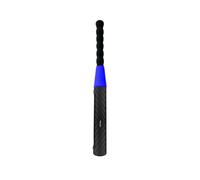 Steering Wheel Lock Baseball Bat - Compatible with Most Vehicles for Dynamic Protection - Anti-Theft Crook Lock - Premium Quality Carbon Steering Lock with 2 Keys (Gloss Carbon, Blue)