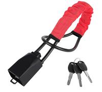 Steering Wheel Lock, for Dacia Jogger Logan 3 2021-2023 2024 Car Steering Wheel to Seat Belt Locks, High Visibility Car Lock Anti-Theft Device,3Keys,C