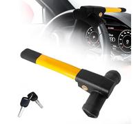 Steering Wheel Lock for Mercedes Benz C E GLC GLB A B GLE GLS CLA GLA Klasse W213 W205 X253, Heavy Duty Anti-Theft Car Lock Device, Easy Install & High Visibility, Car Theft Prevention