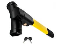 Steering Wheel Lock, Universal Security Anti Theft Retractable Heavy Duty Car Steering Wheel Lock, Anti-Theft T-Bar Immobiliser to Deter Thieves and Secure Your Vehicle