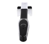 Steering Wheel Lock with Alarm, Heavy Duty Anti Theft Car Device, Car Steering Wheel Lock with 130dB Super Loud Siren, Wheels Spoke Width ≤2.95in, Steering Wheels Lock Universal, for Cars Van Truck