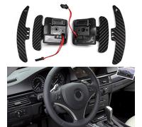 Steering Wheel Magnetic Paddle Shifter for BMW M3 X5 X6 M E90 E92 E93 E81 E82 E87 E88 E90 E71 Saloon Coupe Convertible Carbon Fiber Padddle Extension (E series SSG Version)