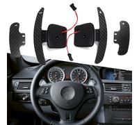 Steering Wheel Magnetic Paddle Shifter for BMW M3 X5 X6 M E90 E92 E93 E81 E82 E87 E88 E90 E71 Saloon Coupe Convertible Carbon Fiber Padddle Extension (for E Series)