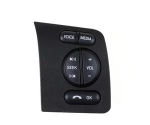Steering Wheel MultiFunction Buttons Compatible With For Expedition 2009-2014 Car Steering Wheel Volume Search Voice Media Control Button 8L2T-9E740-CAW 8L2T9E740CAW