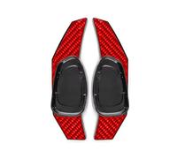 Steering Wheel Paddle Compatible With A5 RS7 2016 For RS4 2014 For S6 2015 Car Steering Wheel Extended Shifter Shift Paddle Extension Car Parts Accessories Styling(Carbon Fiber Red)