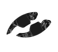 Steering Wheel Paddle Compatible With A6 S6 RS6 S7 2012-2018 For TT 2008-2015 Extension Shift Cover Car Accessories Steering Wheel Shift Paddle Upgrade Car Interior(Forged Pattern)