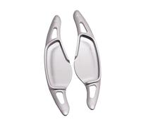 Steering wheel paddle Compatible With BMW For F98 For X5M For X4M Car Steering Wheel Shift Paddle Shift Lever Extender Car Accessories(Silver)