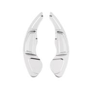 steering wheel paddle Compatible With Civic G8 8th Gen VIII FD6 2006 2007 2008 2009 2010 Car Steering Wheel Shift Paddles Shifter Extension Car Accessories(Silver)