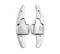 Steering wheel paddle Compatible With For Escape 2017-2019 Car Shift Paddles Steering Wheel Paddle Extender Car Interior(Silver)