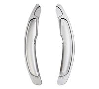 Steering Wheel Paddle Compatible With Mitsubishi For Eclipse For Cross 2018 2019 For ASX 2013-2020 Car Magnesiums Aluminum Steering Wheel Gear Extend(Silver)