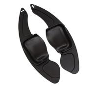 Steering Wheel Paddle Extension Shift Cover Compatible With VW Golf 5 6 MK6 R MK5 B6 B7 CC 2 Pieces(black)
