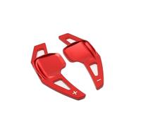 Steering Wheel Paddle For BMW For X1 2016 2017 2018 2019 For X2 2018 2Pcs Car Steering Wheel Paddle Shifter Gear Shift Shifter Extension(Red)