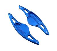 Steering Wheel Paddle For Hyundai For Genesis For DH 2014 2015 2016 2017 G80 2018 2019 2020 1Pair Steering Wheel Shift Paddle(Blue)
